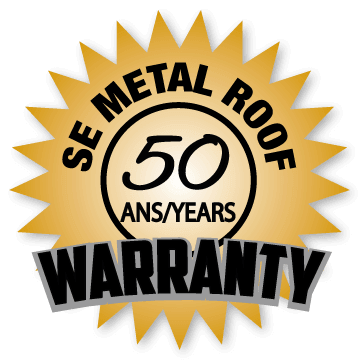 Votre toiture de metal durera toute une vie. 1 The only roof you'll ever need