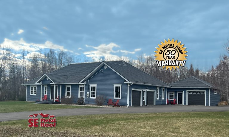 Black Metal Roof – G70 product – Grande Digue NB